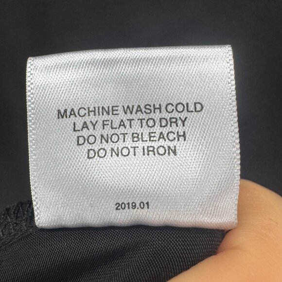 Jean-Pierre Klifa Top Womens Black Long Sleeve Scoop Neck Pullover Size L - Picture 4 of 7